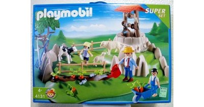 4131 PLAYMOBIL Country Super Set Dieren Voeren