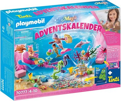 70777 PLAYMOBIL Magic Adventskalender Badplezier Zeemeerminnen