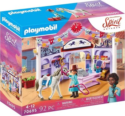 70695 PLAYMOBIL Spirit Miradero ruitersportwinkel 