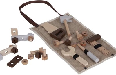 99675 Playing Kids Houten gereedschap speelset 30-delig