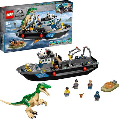 76942 LEGO Jurassic World Bootontsnapping Van Dinosaurus Baryonyx
