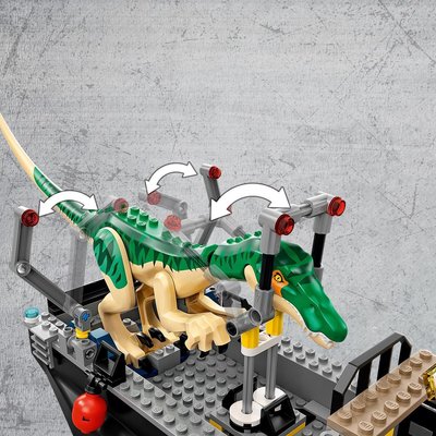 76942 LEGO Jurassic World Bootontsnapping Van Dinosaurus Baryonyx