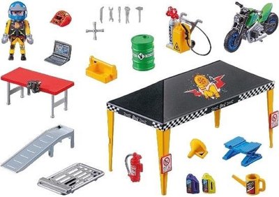 70552 PLAYMOBIL Stuntshow Werkplek Tent
