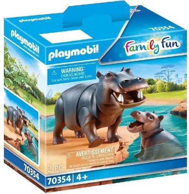 70354 PLAYMOBIL Family Fun Nijlpaard met baby