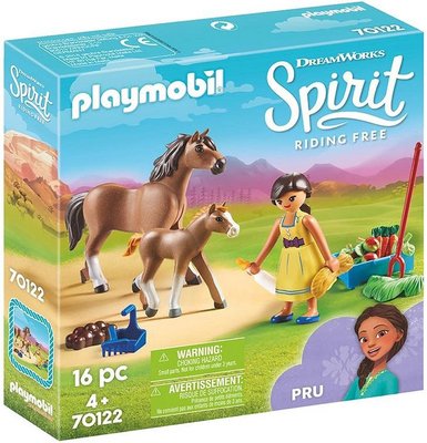 70122 PLAYMOBIL Spirit Pru met paard en veulen