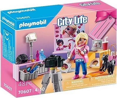 70607 PLAYMOBIL City Life Social Media ster