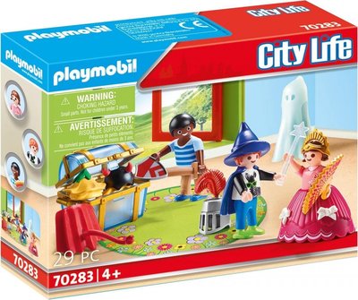 70283 PLAYMOBIL City Life Kinderen met verkleedkoffer