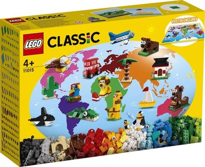 11015 LEGO Classic Rond de Wereld