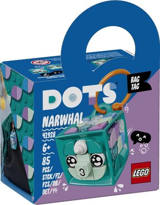 41928 LEGO DOTS Tassenhanger Narwal