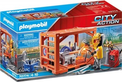 70774 PLAYMOBIL City Action Cargo Container Productie