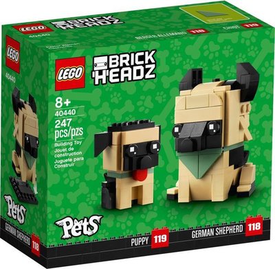 40440 LEGO Brickheadz Duitse Herder Met Puppy