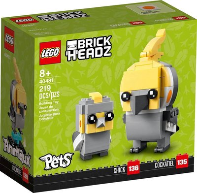 40481 LEGO Brickheadz Valkparkieten