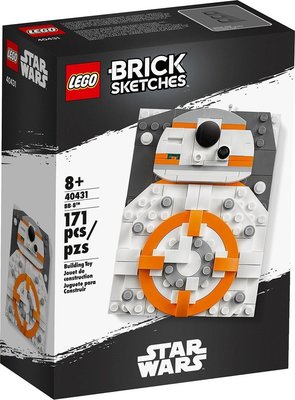 40431 LEGO Brick Sketches BB-8