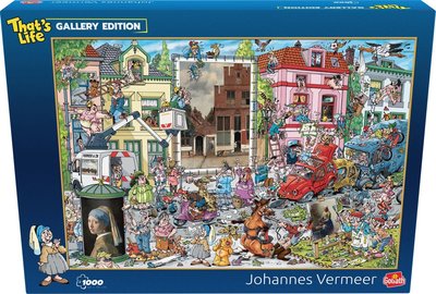 919891 Goliath Puzzel That's Life Johannes Vermeer 1000 stukjes