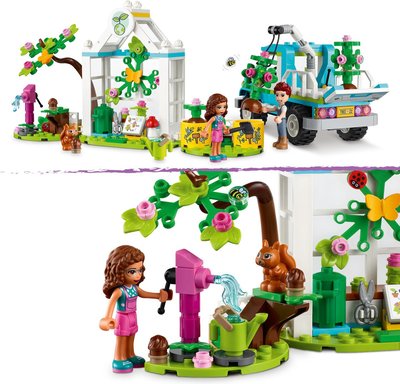 41707 LEGO Friends Bomenplantwagen