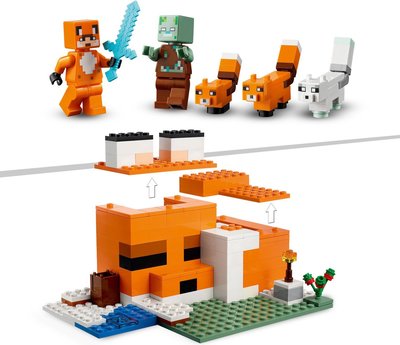 21178 LEGO Minecraft De Vossenhut