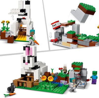 21181 LEGO Minecraft De Konijnenhoeve