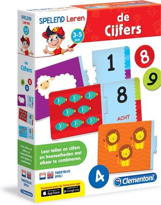 67659 Clementoni Spelend Leren de Cijfers