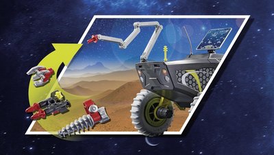 70888 PLAYMOBIL Space Mars Expeditie Met Voertuigen