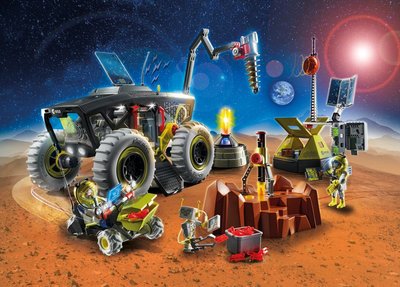 70888 PLAYMOBIL Space Mars Expeditie Met Voertuigen