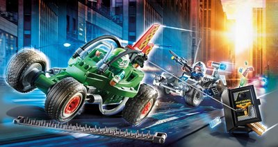 70577 PLAYMOBIL City Action Politiekart Achtervolging Van De Kluisrover