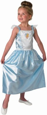 91512 Disney Prinses Assepoester Jurk Maat 116 (Kan niet geruild worden)