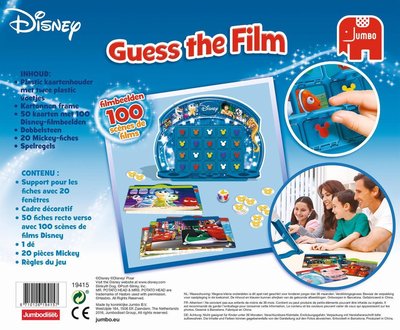 19415 JUMBO Disney Guess The Film Spel