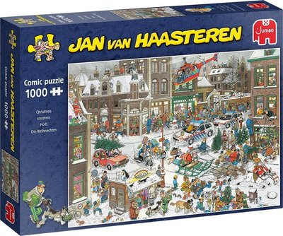 13007 Jumbo Puzzel Jan Van Haasteren Kerstmis 1000 stukjes