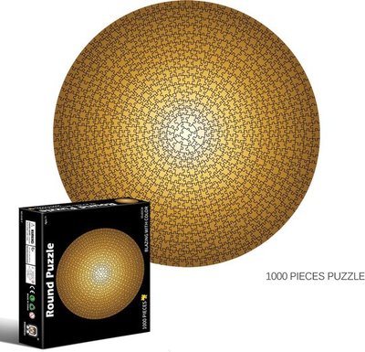 07659 Pinshidai Ronde Puzzel Gold 1000 stukjes
