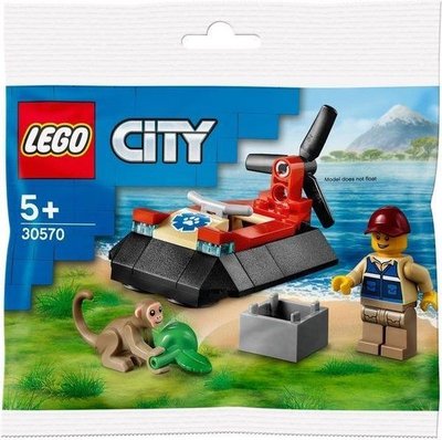 30570 LEGO City Wildlife Rescue Hovercraft (Polybag)