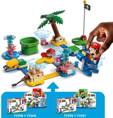 71398 LEGO Super Mario Uitbreidingsset Dorries strandboulevard