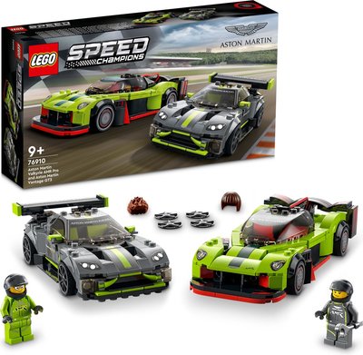 76910 LEGO Speed Champions Aston Martin Valkyrie AMR Pro En Aston Martin Vantage GT3