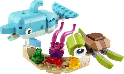 31128 LEGO Creator Dolfijn En Schildpad