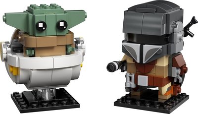 75317 LEGO BrickHeadz Star Wars De Mandalorian & Baby Yoda