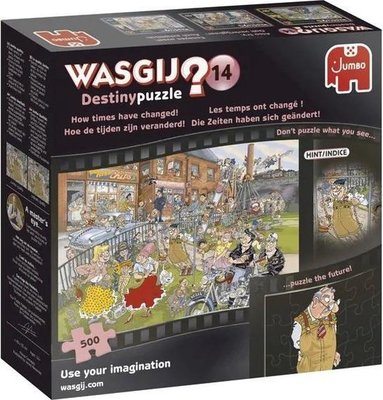 81745 Jumbo Puzzel Wasgij Destiny14 How times have changed! 500 stukjes