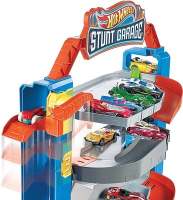 73016 Mattel Hot Wheels City Stunt Garage