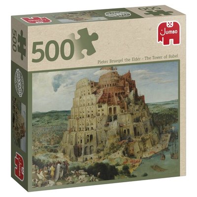 82010 Jumbo Puzzel Pieter Bruegel Toren van Babel 500 stukjes