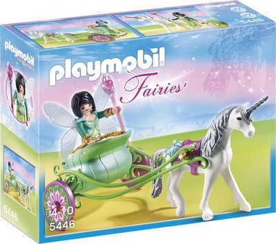 5446 PLAYMOBIL Eenhoornkoets met Vlinderfee 