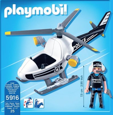 5916 Playmobil Politie Helikopter
