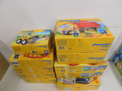 Partij PLAYMOBIL 1.2.3 NIEUW 10 stuks