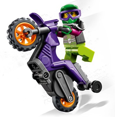 60296 LEGO City Stuntz Wheelie Stuntmotor