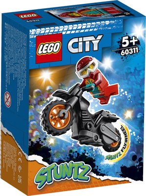 60311 LEGO City Stuntz Vuur Stuntmotor