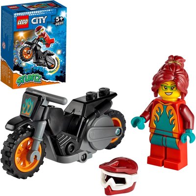 60311 LEGO City Stuntz Vuur Stuntmotor