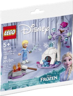 30559 LEGO Disney Frozen Elsa en Bruni's Boskamp (Polybag)