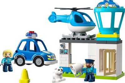 10959 LEGO DUPLO Politiebureau & Helikopter