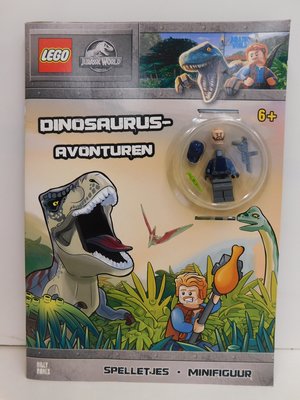 06678 LEGO Boek Jurassic World Dinosaurus-avonturen spelletjes met minifiguur 6+