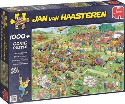 19021 Jumbo Puzzel Jan van Haasteren Grasmaaierrace 1000 stukjes