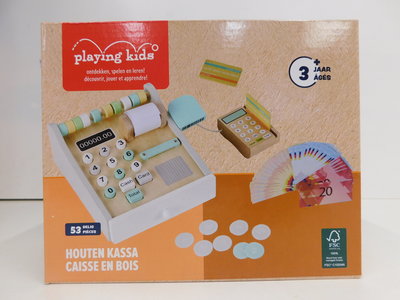 06625 Playing Kids Houten Kassa