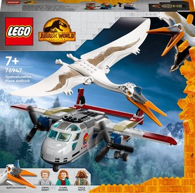 76947 LEGO Jurassic World Quetzalcoatlus Vliegtuighinderlaag