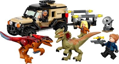 76951 LEGO Jurassic World Pyroraptor & Dilophosaurus Transport